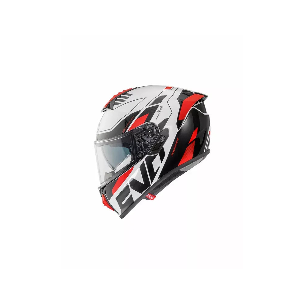 Casco Evoluzione PR — Talla XS, Blanco mate